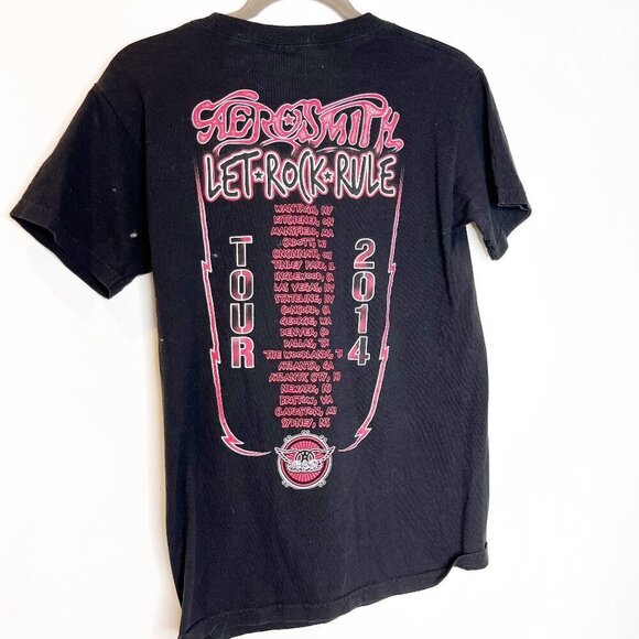 Aerosmith | Let Rock Rule T-Shirt 2014 - Picture 3 of 6